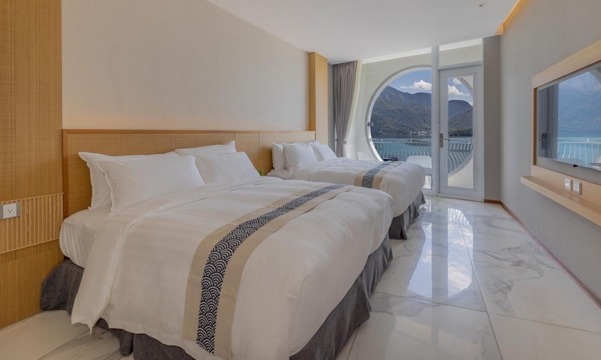 Sun Moon Lake Apollo Resort Hotel Юйчи Экстерьер фото